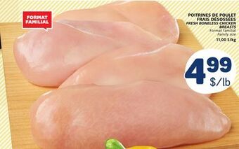 Marché Bonichoix Fresh boneless chicken breasts offer