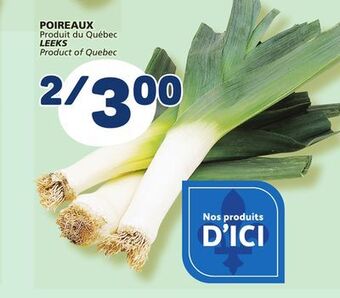 Marché Bonichoix Leeks offer