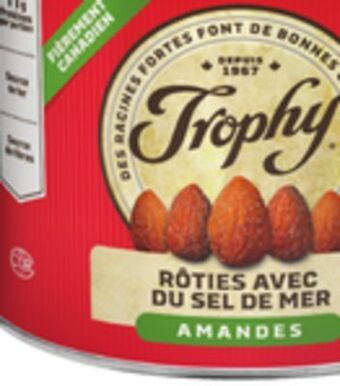 Giant Tiger Trophy almonds or mixed nuts offer