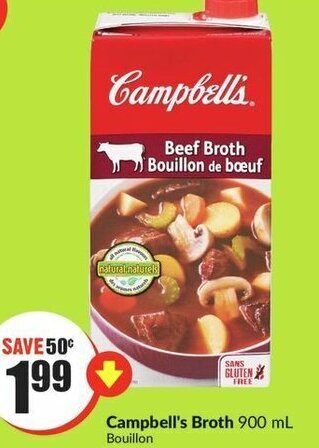 FreshCo Campbell's Broth 900 mL offer