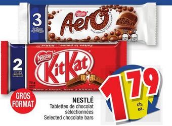 Jean Coutu Nestlé selected chocolate bars offer