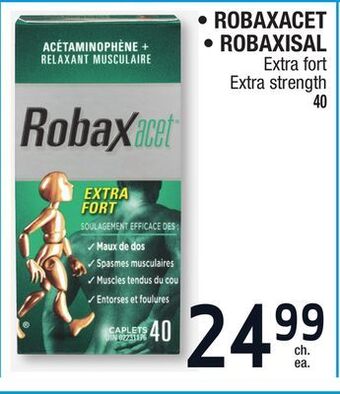 Jean Coutu Robaxacet, robaxisal extra strength offer