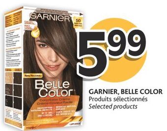 Brunet Garnier, belle color produits sélectionnés offer