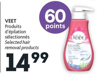 Brunet Veet produits d'épilation sélectionnés offer