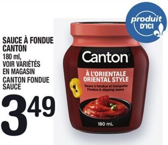Marche Ami Sauce à fondue canton | canton fondue sauce offer