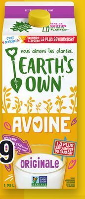 Marche Ami Boisson à l'avoine earth's own | earth's own oat drink offer