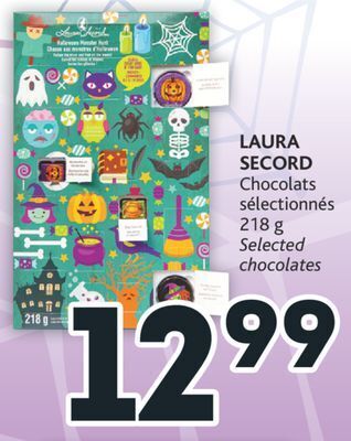 Brunet Laura secord chocolats sélectionnés offer