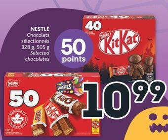 Brunet Nestlé chocolats sélectionnés offer