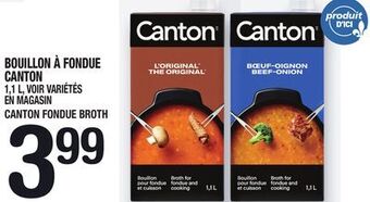 Marche Ami Bouillon à fondue canton | canton fondue broth offer