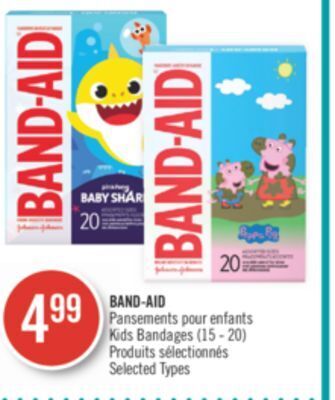 Pharmaprix Band-aid kids bandages offer