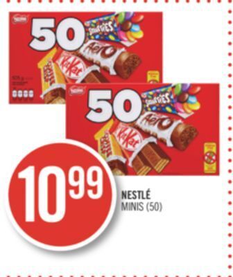 Pharmaprix Nestlé minis offer