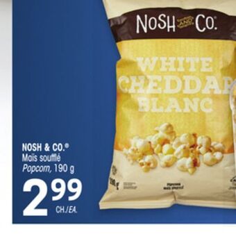 Uniprix Nosh & co mois-soufflé /popcorn offer