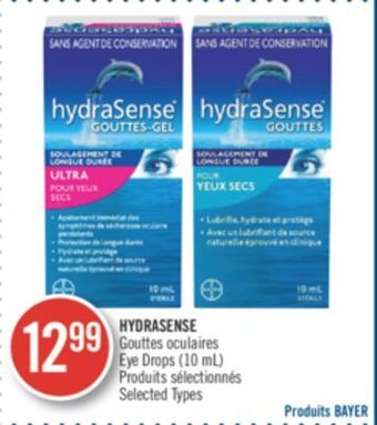 Pharmaprix Hydrasense eye drops offer