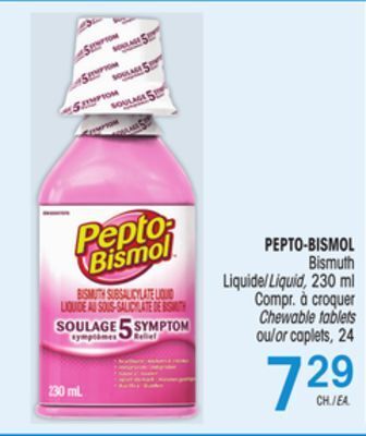 Uniprix Pepto-bismol bismuth offer
