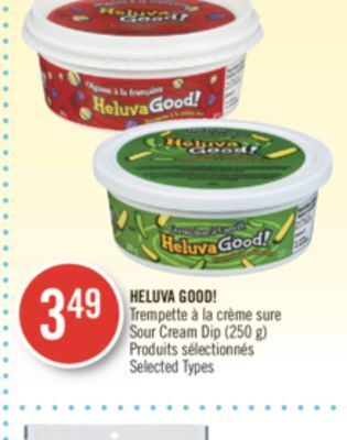 Pharmaprix Heluva good! sour cream dip (250 g) offer
