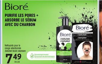 Uniprix Bioré nettoyants pour le visage sélectionnés/selected facial cleansers offer