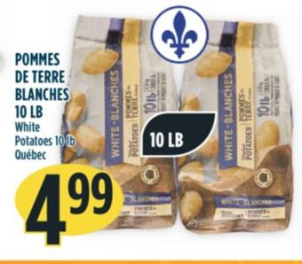 Marché Adonis Pommes de terre blanches 10 lb offer