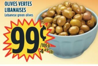 Marché Adonis Olives vertes libanaises offer