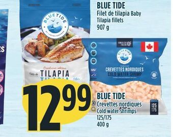 Marché Adonis Blue tide crevettes nordiques offer