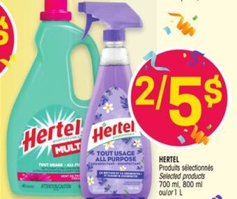 Uniprix Hertel produits sélectionnés/selected products offer