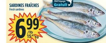 Marché Adonis Sardines fraîches offer