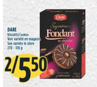 Marché Adonis Dare biscuits offer