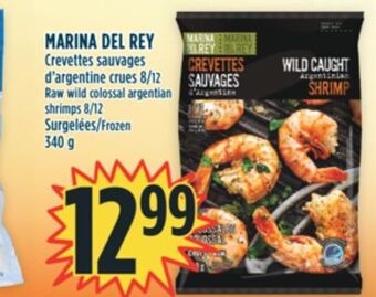 Marché Adonis Marina del rey crevettes sauvages d'argentine crues 8/12 offer