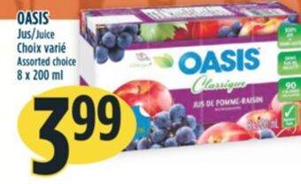 Marché Adonis Oasis jus offer