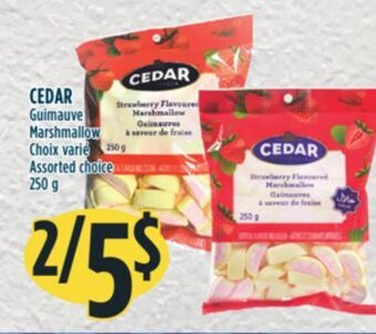 Marché Adonis Cedar guimauve offer