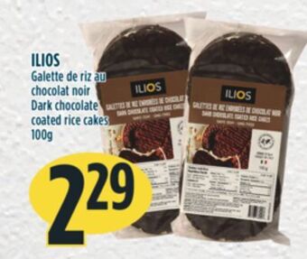 Marché Adonis Ilios galette de riz au chocolat noir offer
