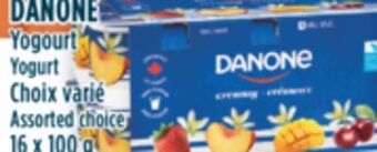 Marché Adonis Danone yogourt offer