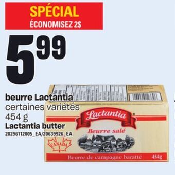 Provigo Beurre lactantia, 454 g offer