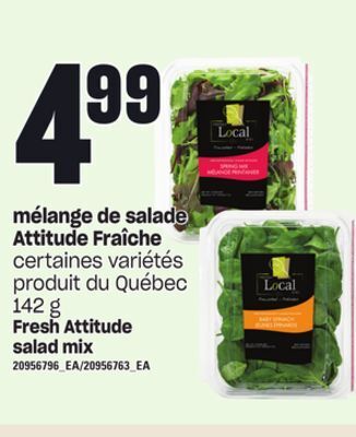 Provigo Mélange de salade attitude fraîche, 142 g offer