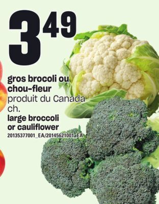 Provigo Gros brocoli ou chou-fleur offer