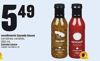 Provigo Condiments canada sauce, 350 ml offer