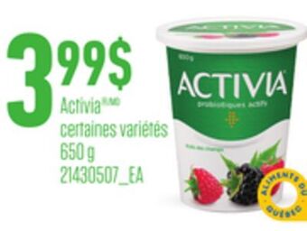 Provigo Activia , 650 g offer