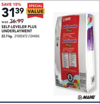 RONA Mapei self-leveler plus underlayment 22.7-kg offer