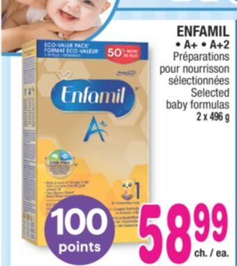 Jean Coutu Enfamil selected baby formulas offer