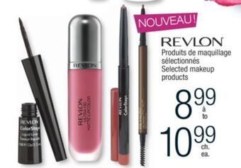 Jean Coutu Revlon selected makeup products offer