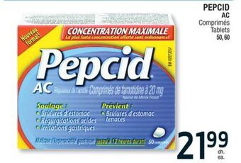 Jean Coutu Pepcid tablets offer