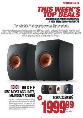 Kef ls50 most accurate, immersive sound