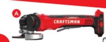 Réno Dépôt Craftsman 4-1/2 angle grinder offer