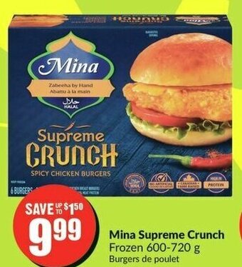 FreshCo Mina Supreme Crunch Frozen 600-720 g offer