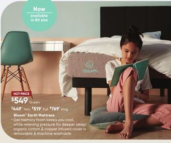 Bloom earth mattress