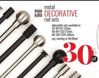 Fabricville Metal decorative offer