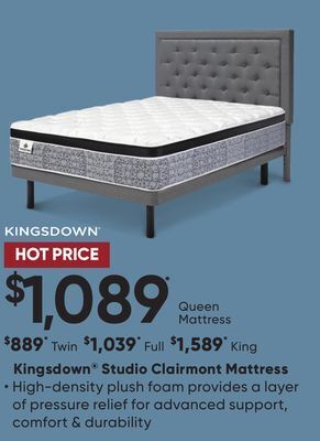 Dormez Vous Kingsdown studio clairmont mattress offer