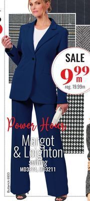 Fabricville Power hour - margot suiting, leighton suiting offer