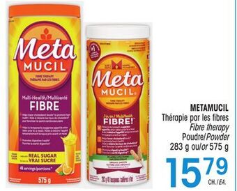 Uniprix Metamucil thérapie par les fibres fibre therapy, poudre/powder offer