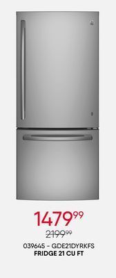 Meubles RD Fridge 21 cu ft offer