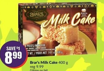 FreshCo Brar's Milk Cake 400 g offer